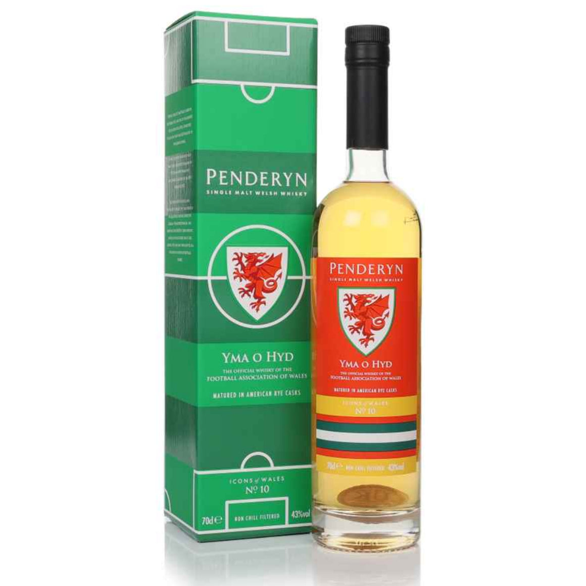 Penderyn Yma o Hyd (Icons of Wales), Welsh Single Malt Whisky - Secret Cellar